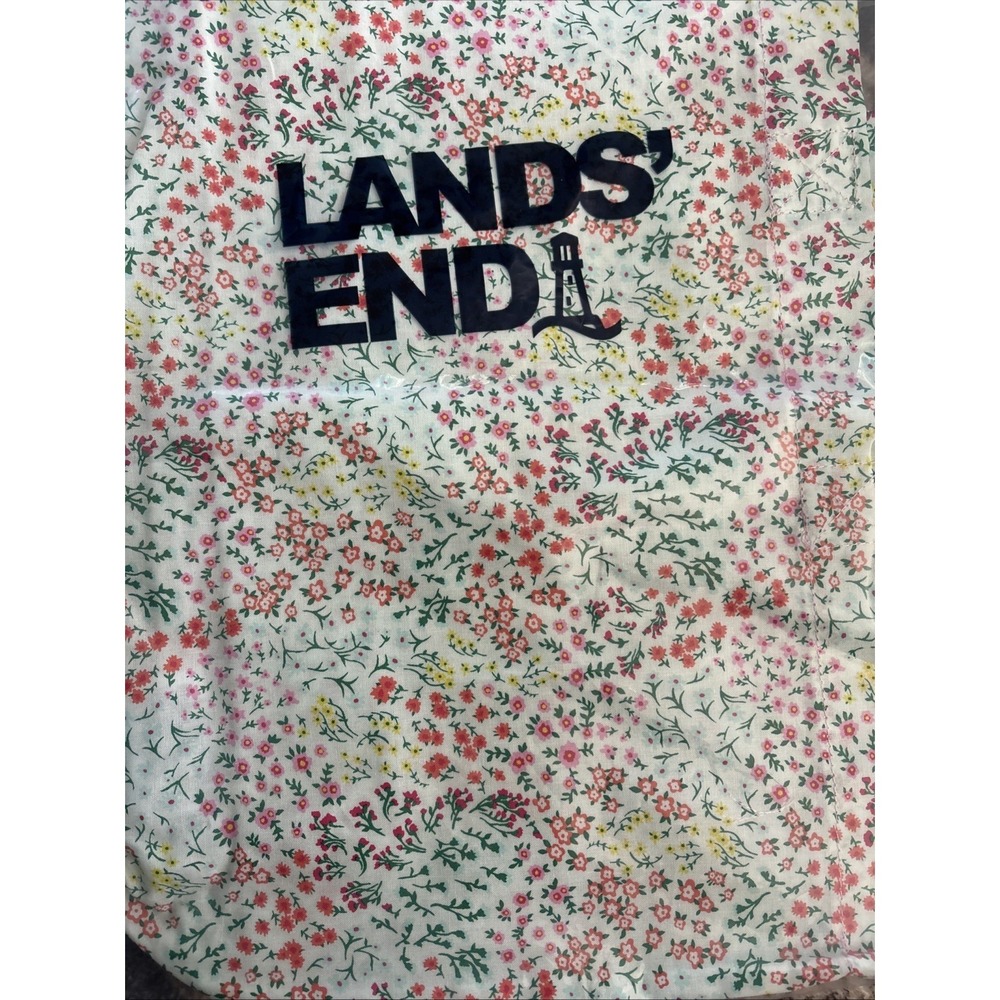 Land's End Floral Tote Bag - Washable